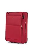 OCHNIK Großer Koffer | Softcase | Material: Nylon | Farbe: Rot | Größe: L | Maße: 74×46,5×31,5...