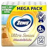 Zewa Ultra Senses Toilettenpapier 56 Stück, 7x 8 Rollen