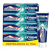 Odol-med3 Extreme Fresh, Zahnpasta, für langanhaltende Frische, mit tiefenreinigenden Kristallen...